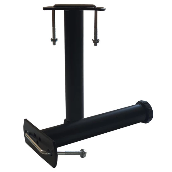 2 pieds de liaison métal H 21 à 32 cm pour sommier métal