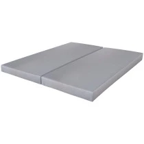 Sommier tapissier SR9 90+90x190 gris