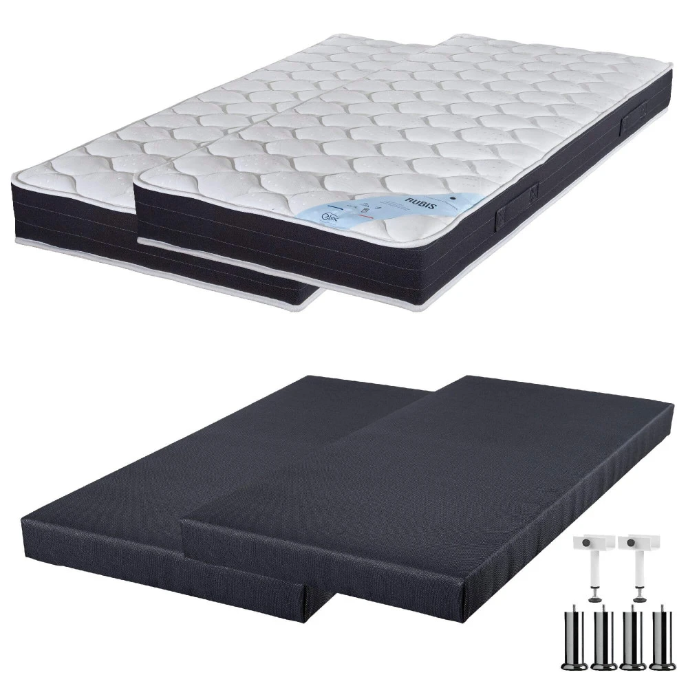 Ensemble tapissier Rubis SR9 Deco 2x90x200