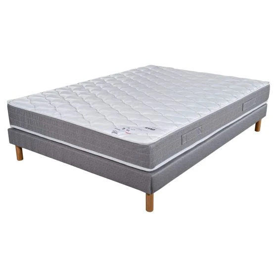 Ensemble tapissier Ryad Gris finaud 160x200
