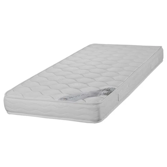 Lit métal gigogne + matelas Montana 90x190