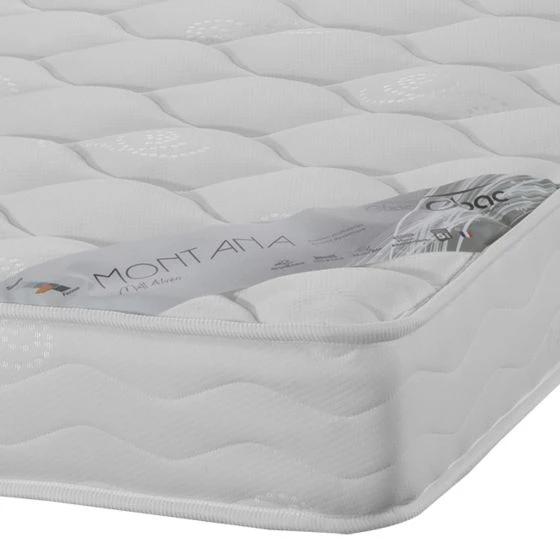 Lit métal gigogne + matelas Montana 90x190