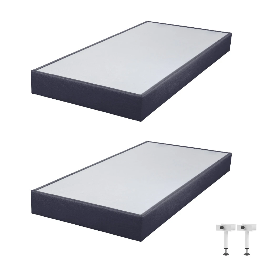 Sommier tapissier 80+80x200 SP18 20 lattes volcan