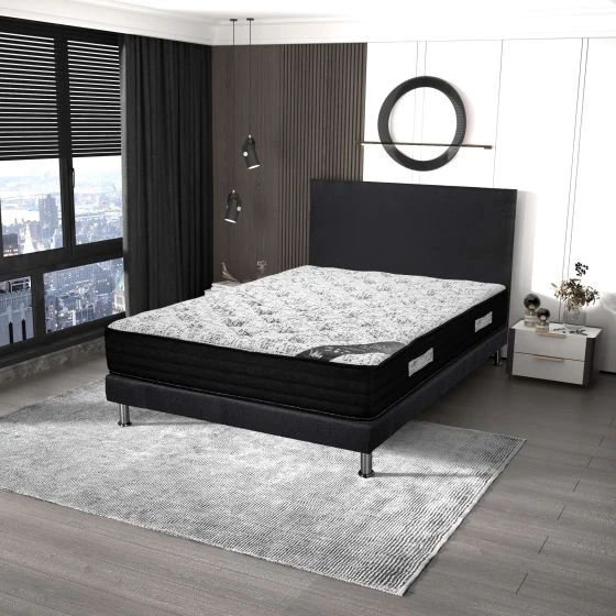 Literie complète Black Matress SR9 Deco 160x200