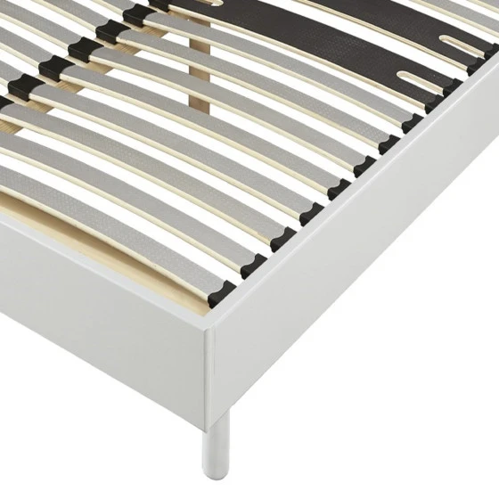 sommier en kit blanc 140x190