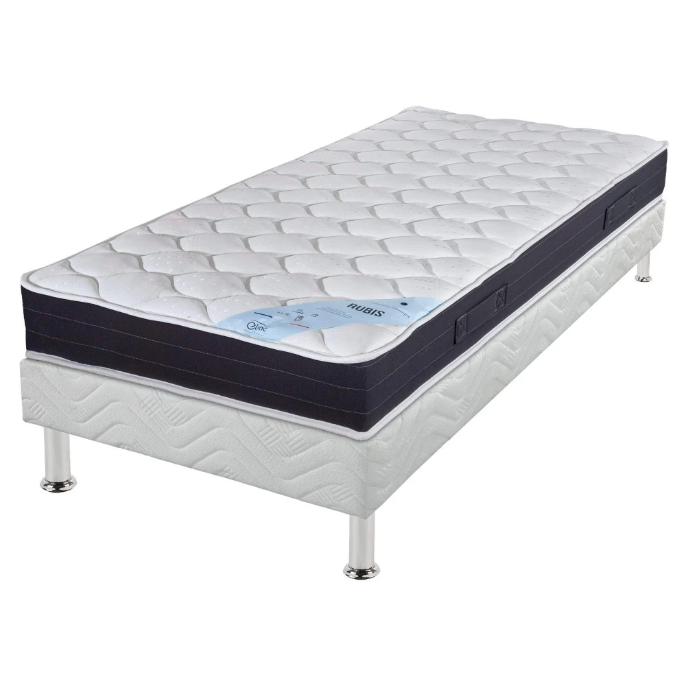 Ensemble tapissier Rubis Omega strech blanc 90x190