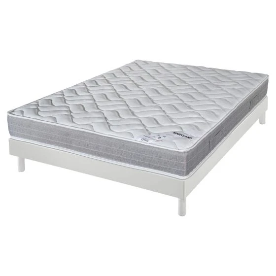 Ensemble Maryland Decokit 160x200 blanc
