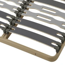 Sommier + jeu de pieds 140x190