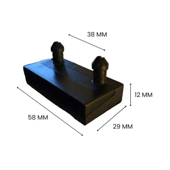 Lot de 50 embouts pour lattes de 53 x 8 mm