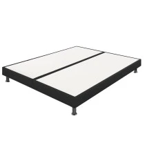 Sommier tapissier + pieds 90+90x200 SP18 26 lattes anthracite