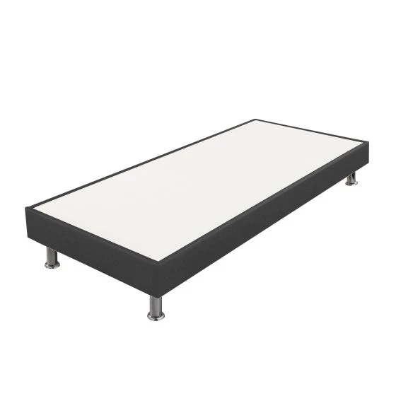 Sommier tapissier + pieds 80x200 SP18 13 lattes anthracite