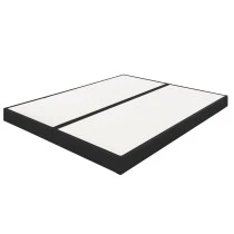 Sommier tapissier 90+90x200 SP18 26 lattes anthracite