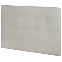 Tête de lit capitonnée Orane l.170 tissu crème