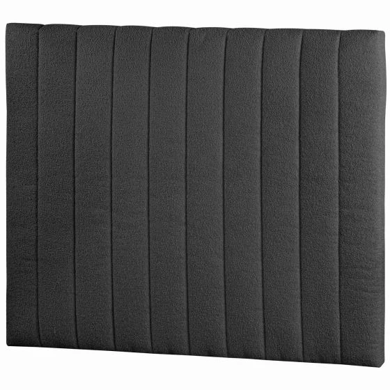 Tête de lit capitonnée Privilège l.150 tissu gris