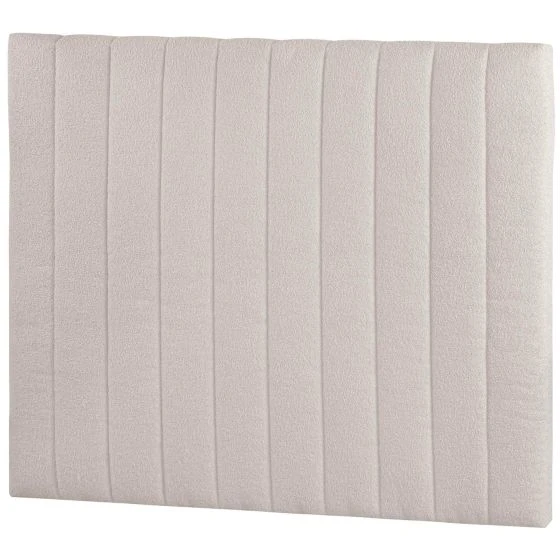 Tête de lit capitonnée Privilège l.150 tissu crème