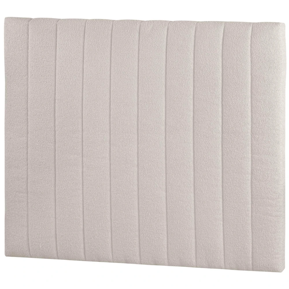 Tête de lit capitonnée Privilège l.150 tissu crème