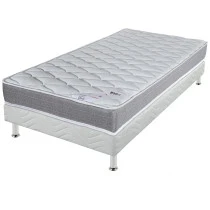 Ensemble tapissier Ryad Omega strech blanc 80x190