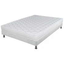 Ensemble tapissier Montana Omega strech blanc 160x200