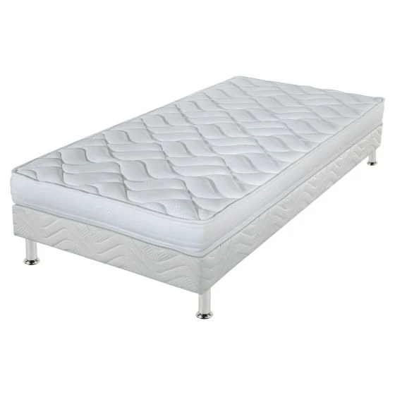 Ensemble tapissier Melissa Omega strech blanc 90x190