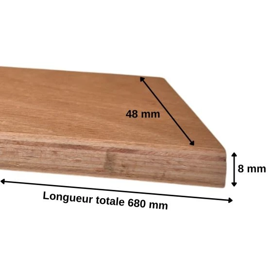 10 lats + emb - 680x48x8 mm - AMZ