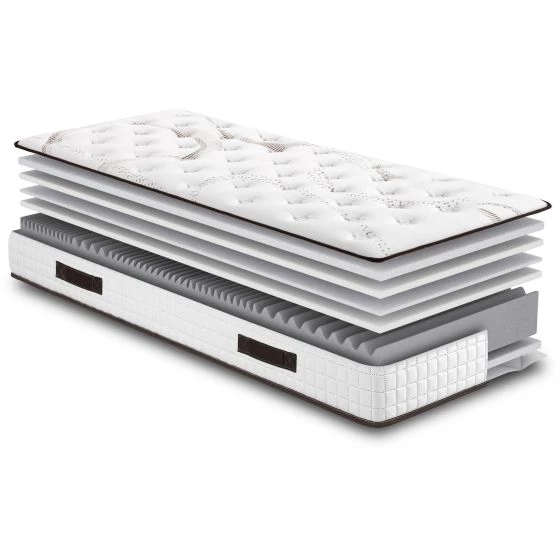 Lit électrique 90+90x200 S73 + matelas Myriade 4