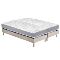 Lit électrique 90+90x200 S73 + matelas Wave
