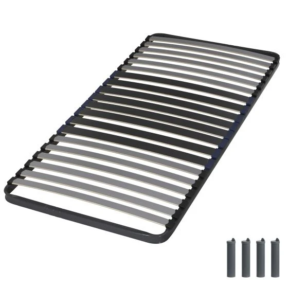 Sommier + pieds 90x190 20 lattes C34