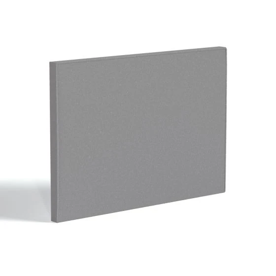Tête de lit Irrésistible l.150 tissu bouclette perle
