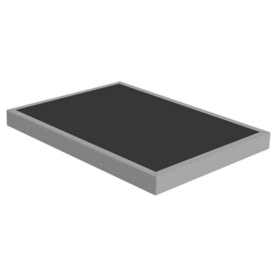 Sommier tapissier 140x190 SR15 gris cobalt