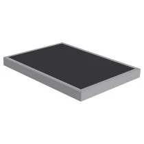 Sommier tapissier 140x190 SR15 gris cobalt