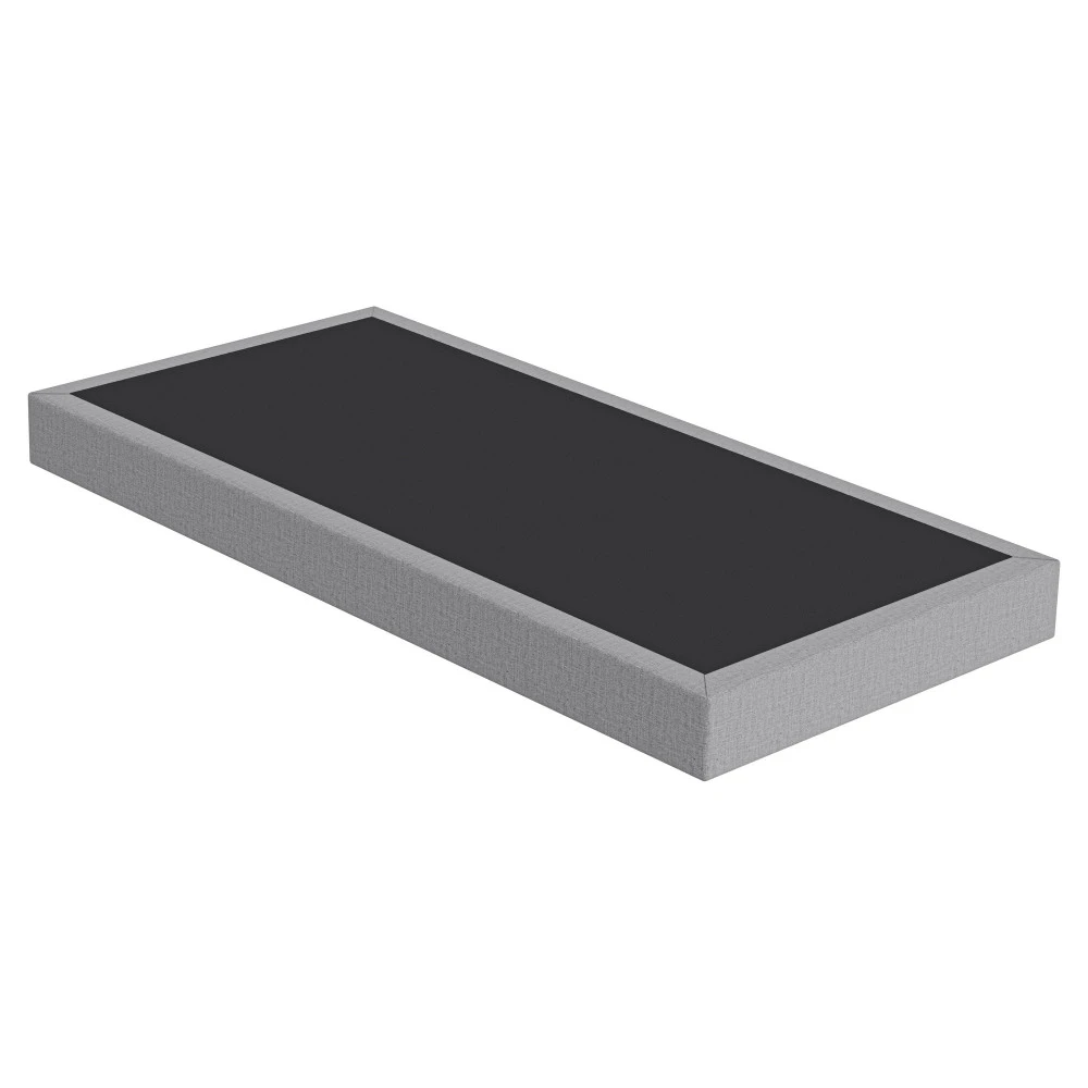 Sommier tapissier 90x200 SR15 gris cobalt