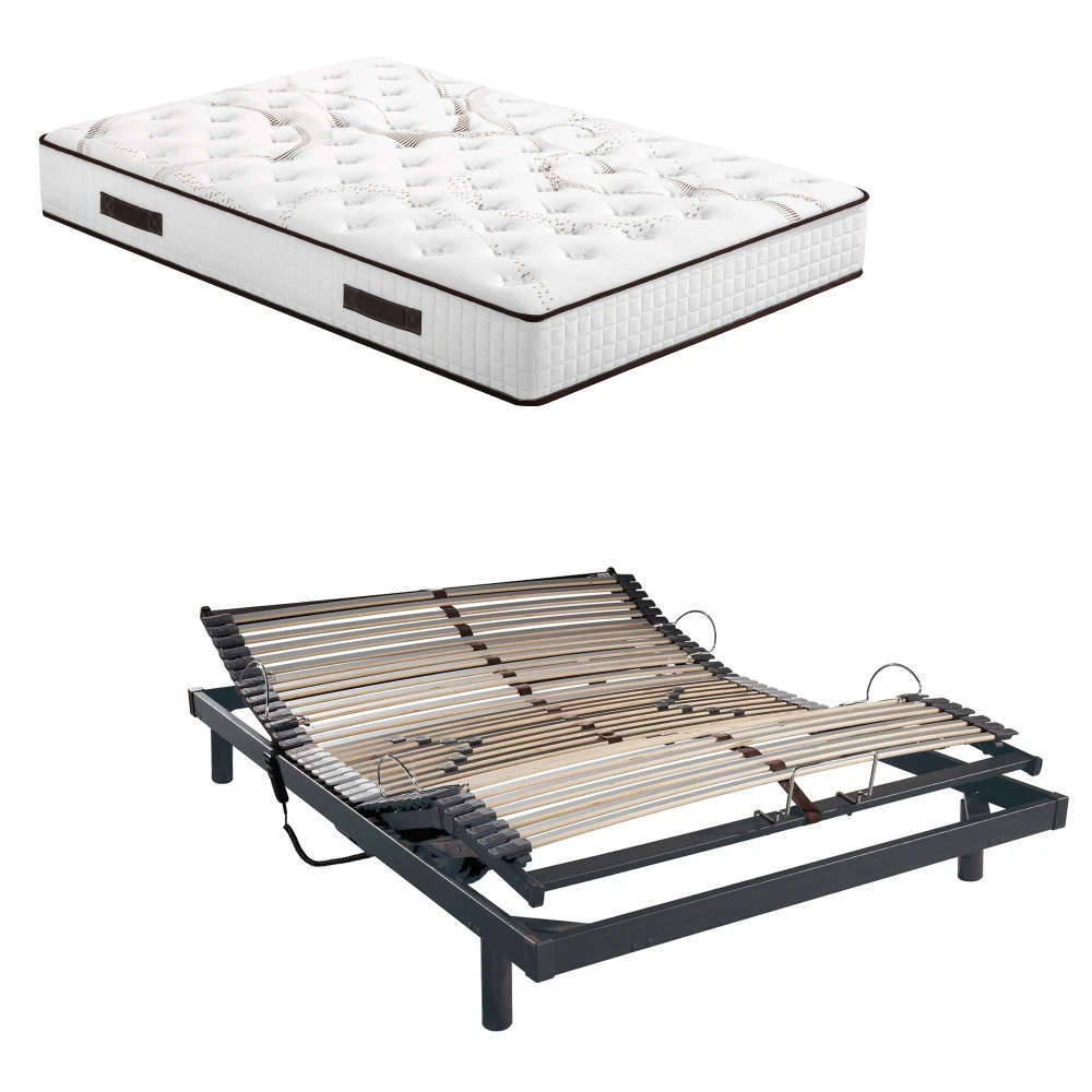 Lit électrique S50 + matelas Myriade 140x190