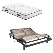 Lit électrique S50 + matelas Louxor 140x190