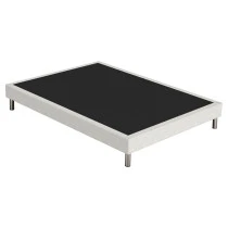 Sommier tapissier + pieds 140x190 SR15 beige