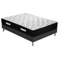 Ensemble tapissier Black Matress SR15 Anthracite 160x200