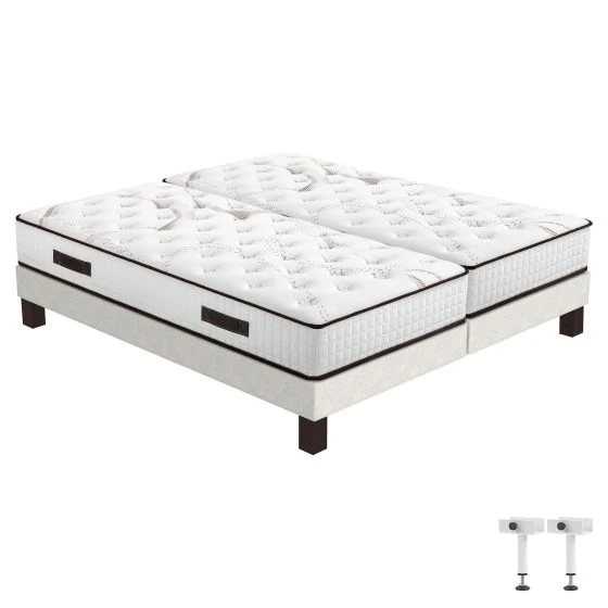 Ensemble tapissier Myriade 4 SR15 Beige 2x90x190