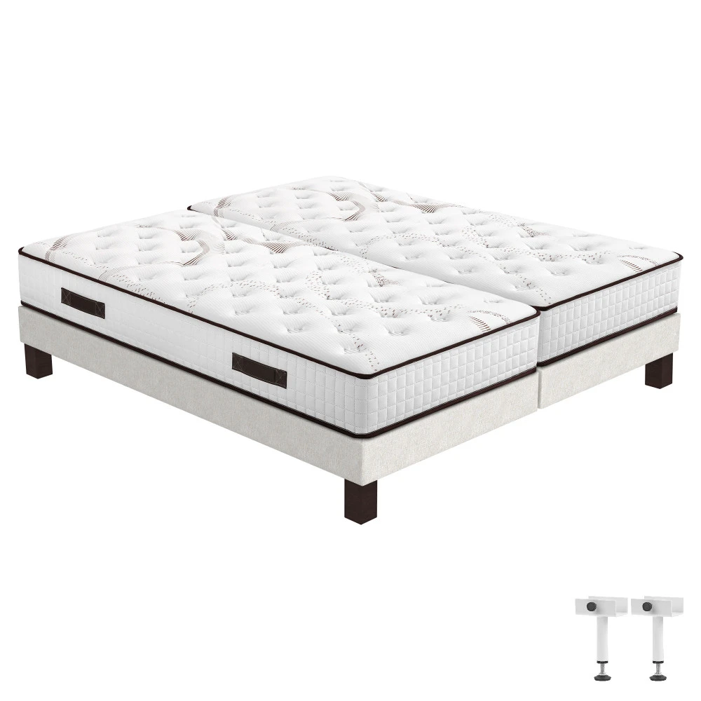 Ensemble tapissier Myriade 4 SR15 Beige 2x90x190