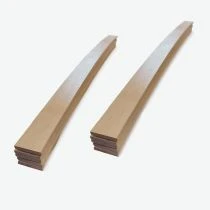 10 Lattes pour Sommier et Lit 140x190 | Bois 7 Plis | 680x48x8 mm | Remplacement pour Clic Clac, BZ, Lattes Bois, Sommier à Latt