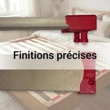 5 lattes + 10 embouts - 680x68x8 mm - lit 140 - pour sommier / bz / clic clac