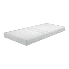 Sommier tapissier 80x190 Omega blanc 16 lattes