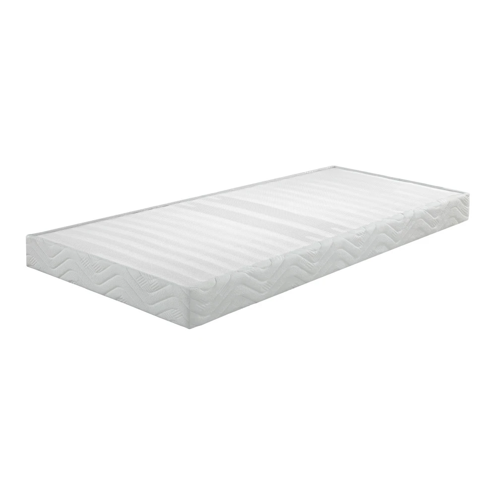 Sommier tapissier 90x200 Omega blanc 17 lattes