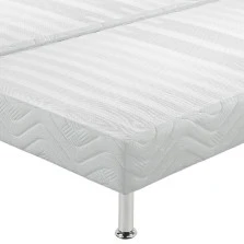 Sommier tapissier + pieds 80+80x200