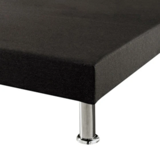 Sommier tapissier + jeu de pieds 90x200